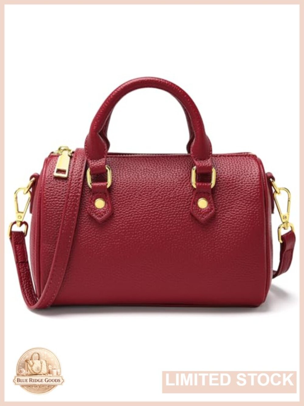 Small Faux Leather Quilted Crossbody Bag Top Handle Satchel Purse